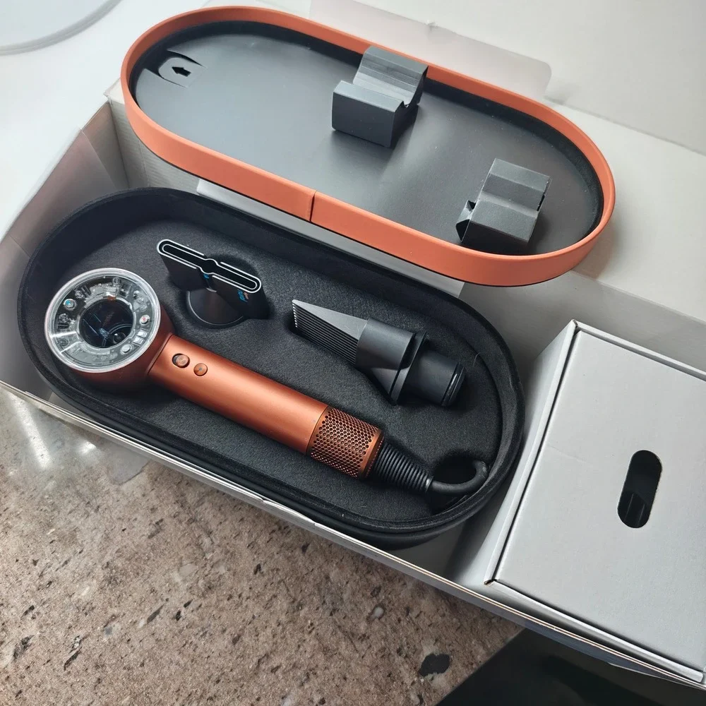 Dyson Supersonic Nural Hair Dryer Special Edition Amber Silk HD16 New Open Box